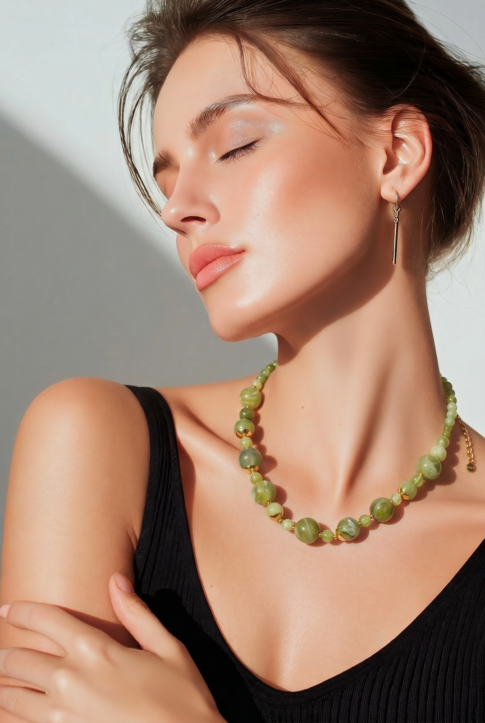Sage Onyx Necklace