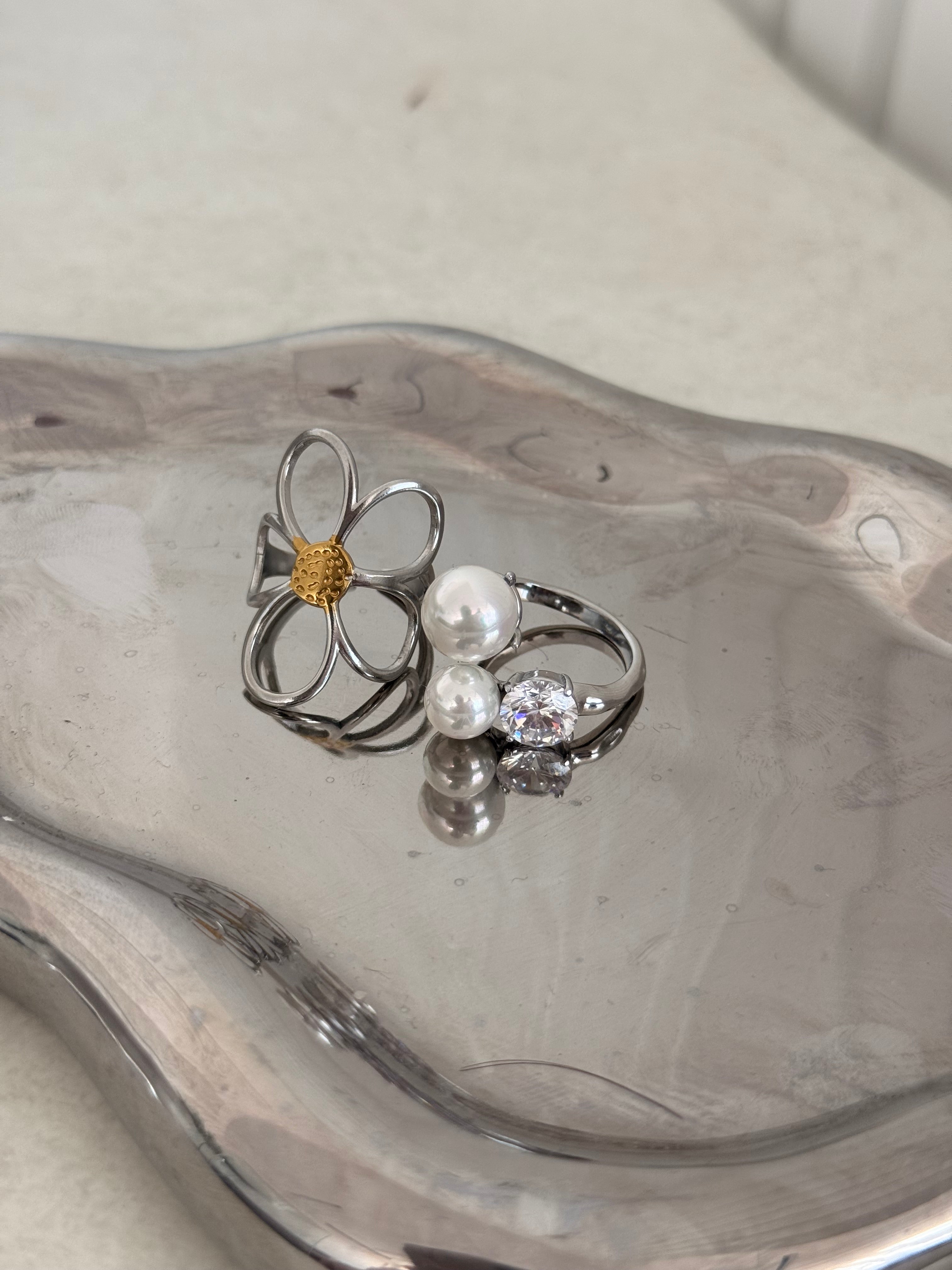 Fleur Ring - Silver