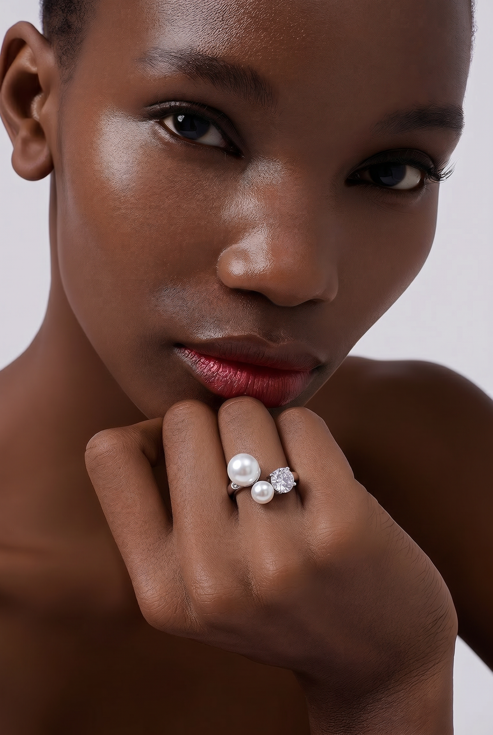 Silver Lumiére Ring