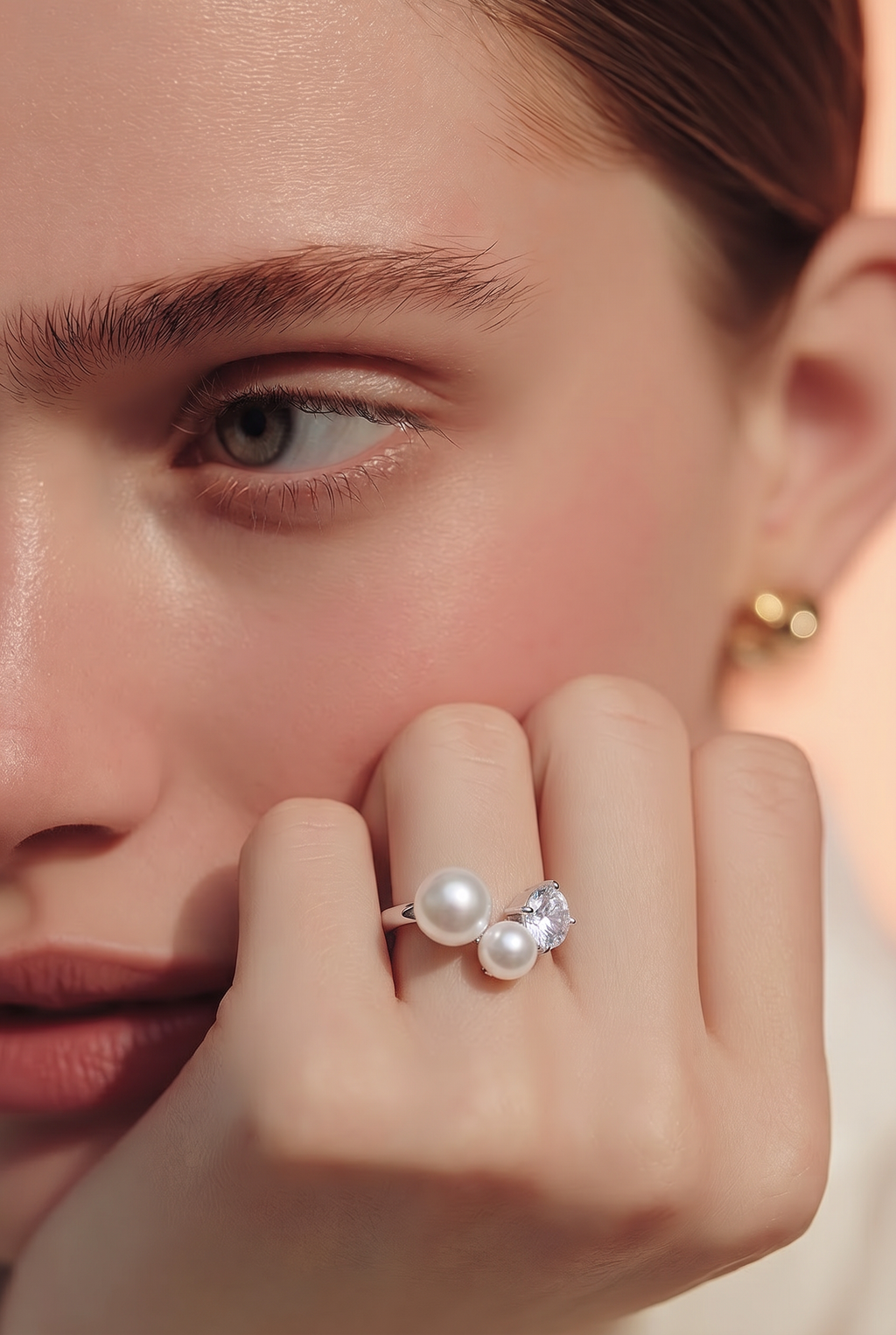 Silver Lumiére Ring