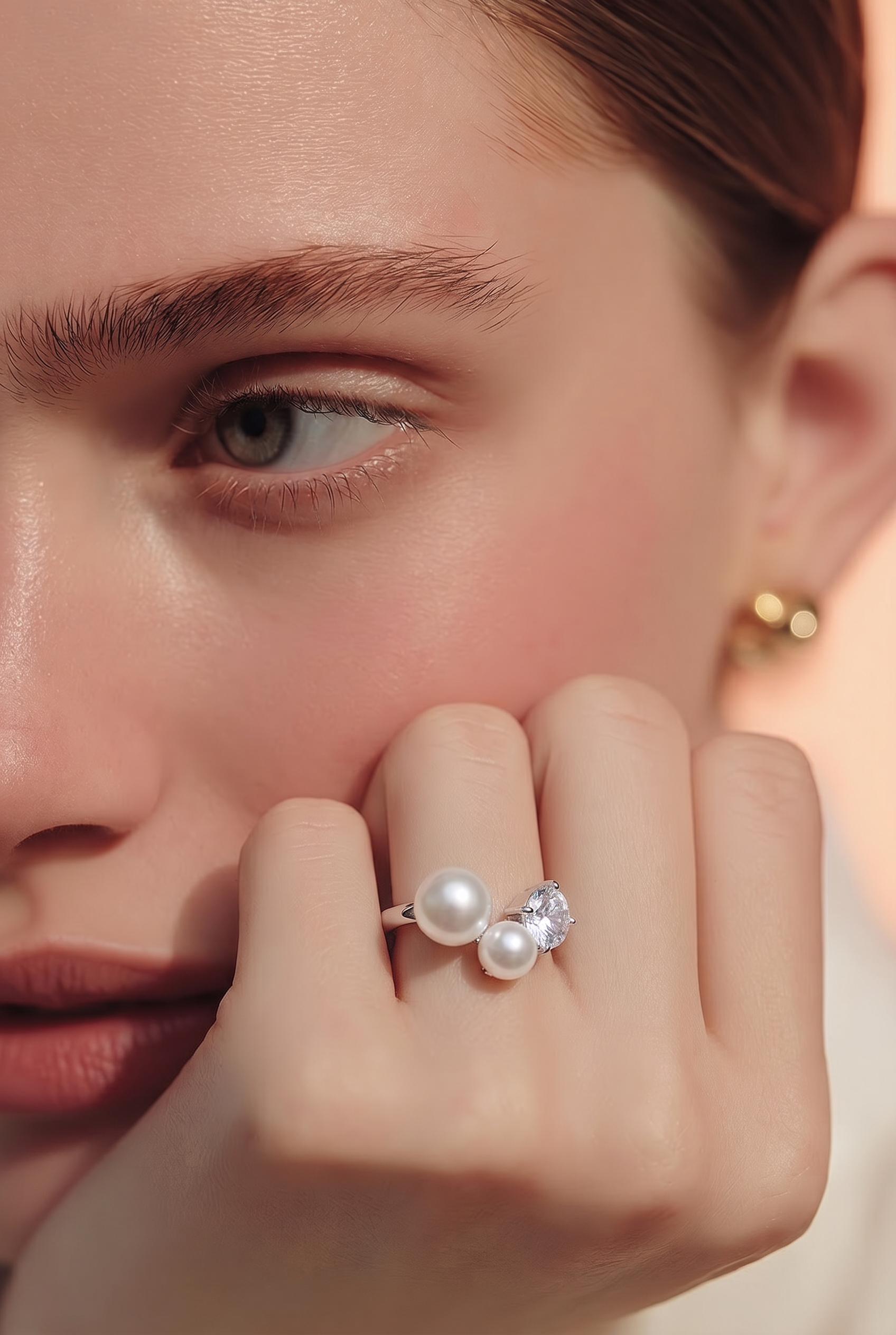 Silver Lumiére Ring