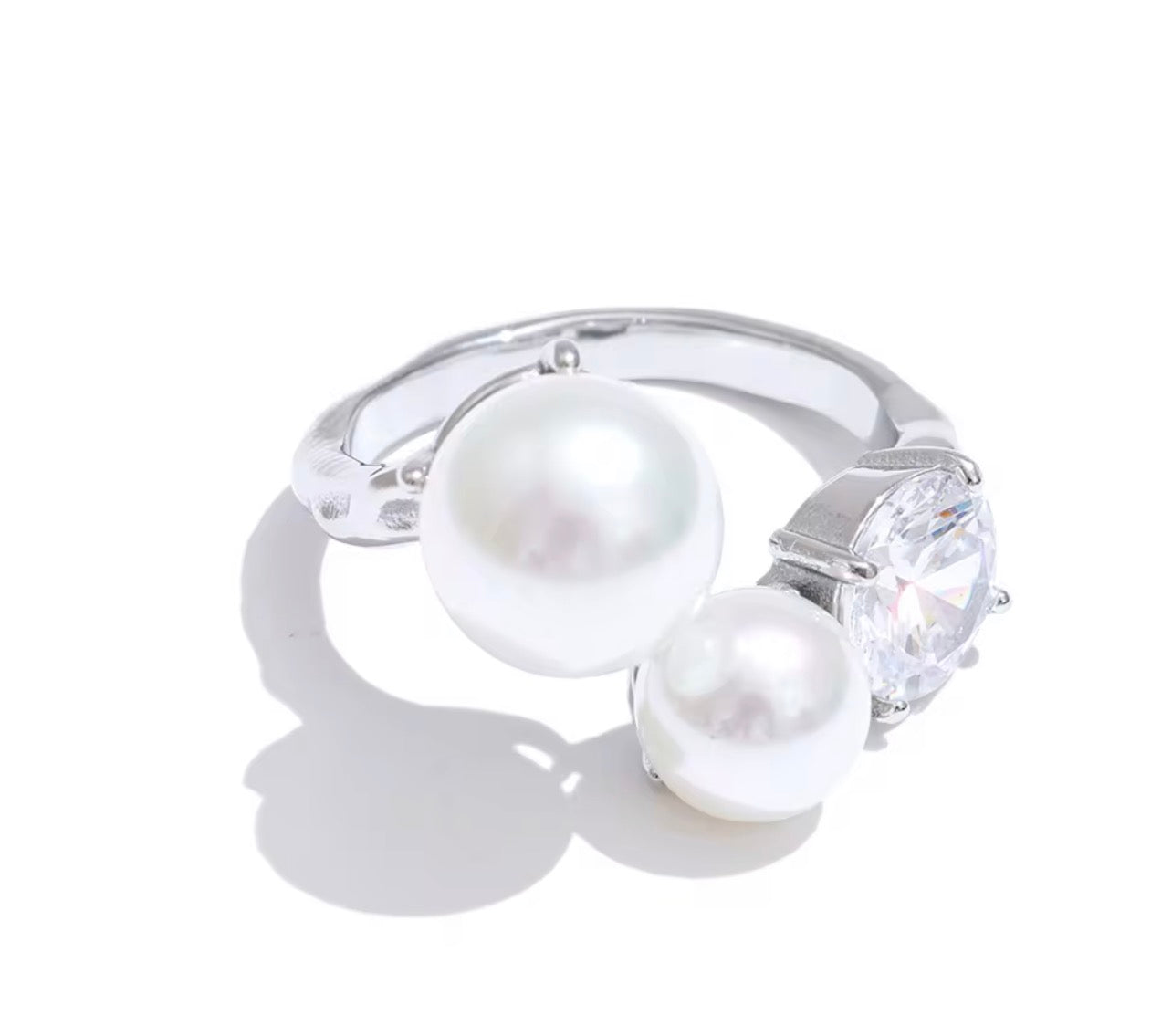 Silver Lumiére Ring