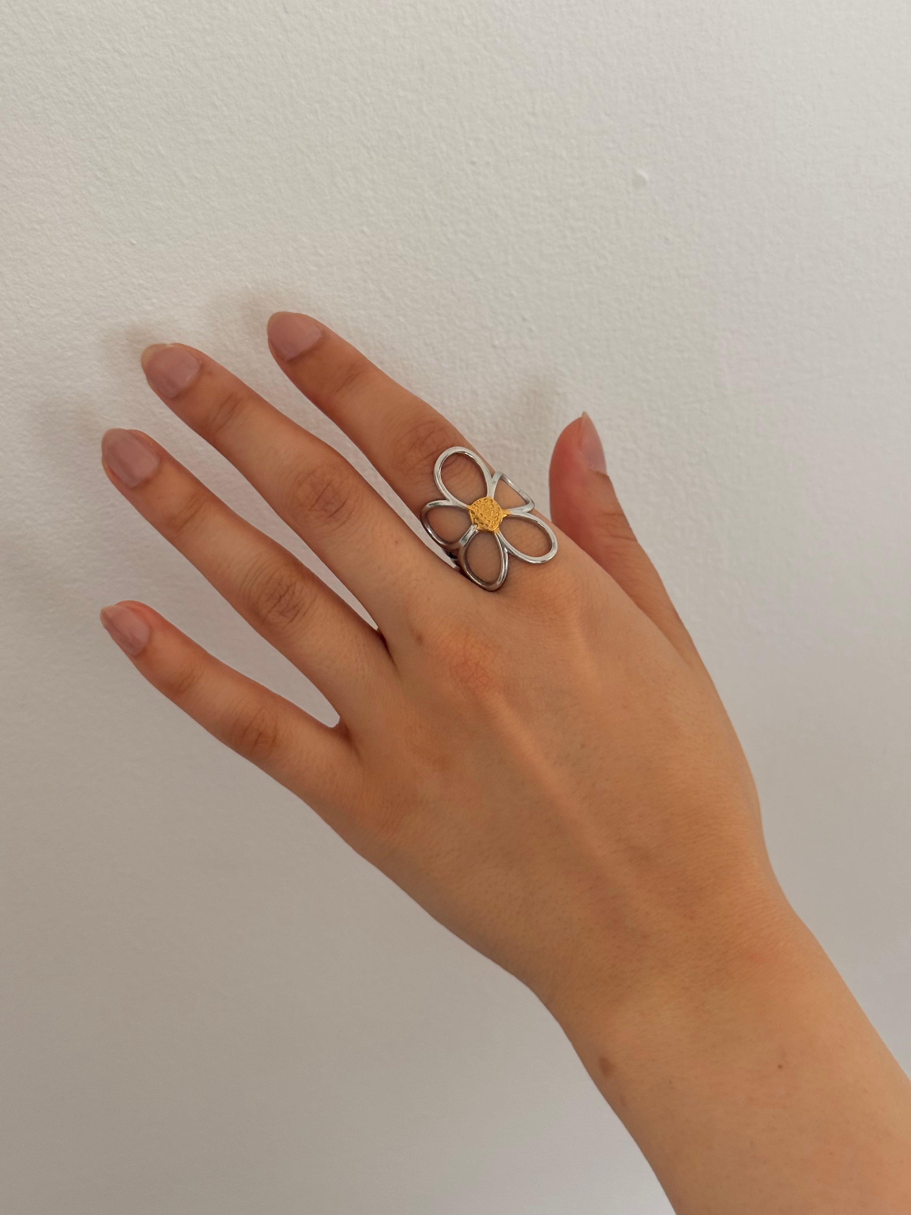 Fleur Ring - Silver